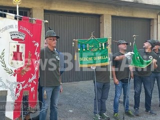 Gli Alpini di Zumaglia hanno festeggiato 90 anni con l'intitolazione della sede a  Egidio Bruschi Foto Lauretta Gronda