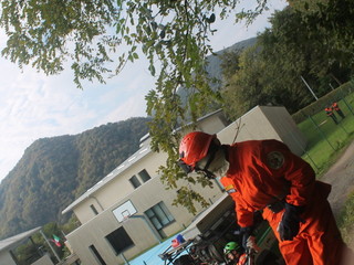 Le squadre AIB di Azoglio e Masserano a Crevacuore per un'esercitazione FOTO