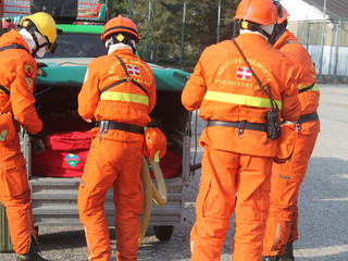 Le squadre AIB di Azoglio e Masserano a Crevacuore per un'esercitazione FOTO