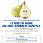 Giornata Nazionale Abio: il 26 settembre tornano le pere per sostenere i bambini in ospedale Giornata Nazionale Abio: il 26 settembre tornano le pere per sostenere i bambini in ospedale