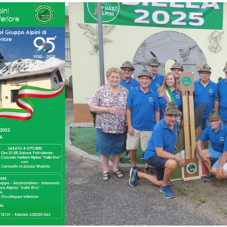 Gruppo Alpini Occhieppo Inferiore, 95° anniversario tra concerti, sfilata e messa solenne FOTO