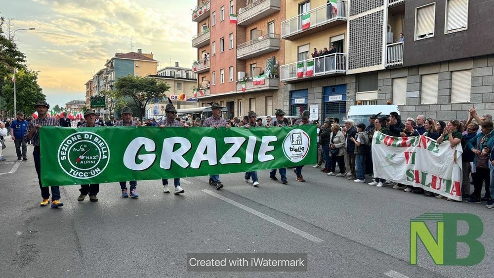 Adunata a Genova, gli Alpini di Biella sfileranno con orgoglio e passione. Fulcheri: “È memoria viva” (foto di repertorio)