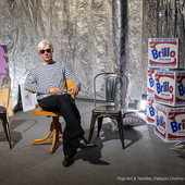 Mostra Andy Warhol a Biella: vinili, tessuti e Pop Art in esposizione FOTO