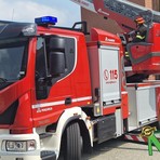 Allarme incendio a Biella: Vigili del Fuoco intervengono all’IIS Gae Aulenti