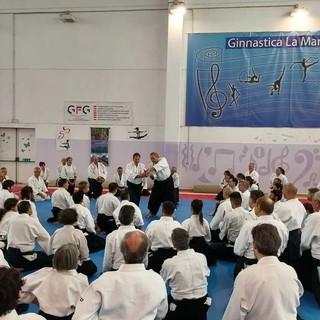 Aikido, ospite a Biella l'8° Dan Christian Tissier Shihan: circa cento i partecipanti