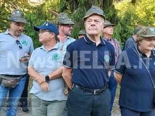 Gli Alpini di Zumaglia hanno festeggiato 90 anni con l'intitolazione della sede a  Egidio Bruschi Foto Lauretta Gronda