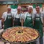 Cena della paella a Vigliano con gli Alpini Cena della paella a Vigliano con gli Alpini