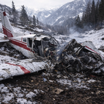 Velivolo si schianta a Camporcher: era partito dall’aeroporto di Biella-Cerrione - Immagine generata dall'IA