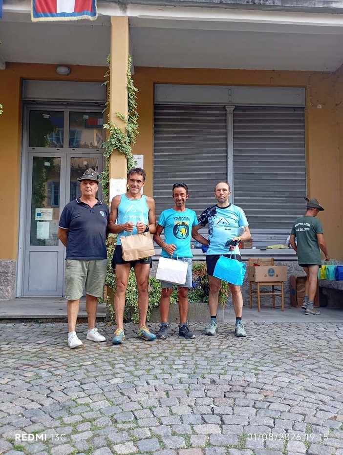 Corsa degli Alpini a Campiglia Cervo: il podio è firmato Amron Team Corsa degli Alpini a Campiglia Cervo: il podio è firmato Amron Team