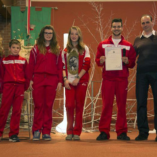 Festa degli auguri di Cavaglià - Enrico Pozzo ha premiato i migliori atleti del paese Festa degli auguri di Cavaglià - Enrico Pozzo ha premiato i migliori atleti del paese