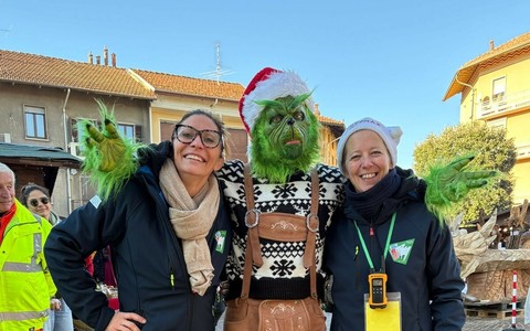 Candelo, al Borgo di Babbo Natale c'è anche il Grinch: speriamo non rovini le feste a nessuno!