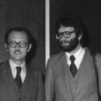 Da destra: Paolo Botto Poala, Ermanno Strobino, Giulio Barberis Canonico e Carlo Barberis Canonico (foto Fighera - collezione Ugo Mosca)