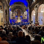 Biella Gospel Choir incanta la città con il Concerto di Natale FOTO e VIDEO di Nicola Rasolo per Newsbiella.it