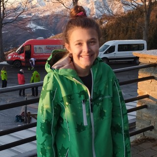 Sci, la giovane Carlotta Schellino in forma smagliante al trofeo Querio Ski Service