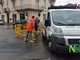 Biella: Cede la sede stradale, sopralluogo in corso