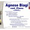 Agnese Biagi, ved. Plano Agnese Biagi, ved. Plano