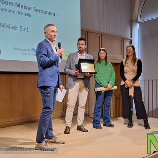 Edizione 2025: vincitori di Premio +bellezza in Valle, Maiser Serramenti e Villa Magnani FOTO Nicola Rasolo per newsbiella.it