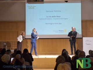 Edizione 2025: vincitori di Premio +bellezza in Valle, Maiser Serramenti e Villa Magnani FOTO Nicola Rasolo per newsbiella.it