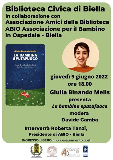 Presentazione del volume "La bambina sputafuoco" di Giulia Binando Melis