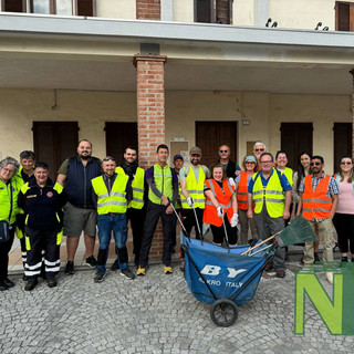 Benna, giornata ecologica: raccolti 15 sacchi di rifiuti FOTO e VIDEO di Davide Finatti per newsbiella.it