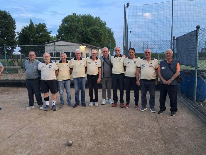 Nella foto la formazione dell'Arci Valdengo Nella foto la formazione dell'Arci Valdengo
