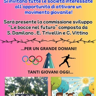 Bocce, focus sui giovani: a Chivasso la presentazione del progetto regionale