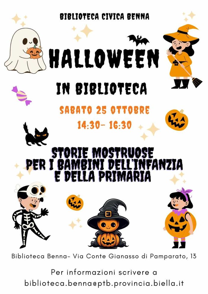 A Benna arrivano le “Storie Mostruose”