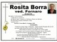 Rosita Borra, Ved. Fornaro