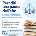 Sotto questo sole.... a Candelo ci si rinfresca con la lettura Sotto questo sole.... a Candelo ci si rinfresca con la lettura