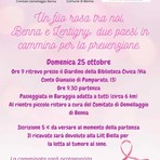 Tumore al seno: Benna in cammino per la prevenzione