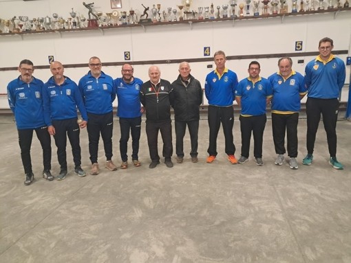 Bocce, la San Secondo Bennese si aggiudica la gara notturna a quadrette di Ternengo