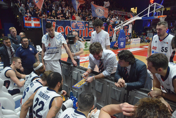 Angelico Biella, Carrea: "Migliore partita dell'anno in difesa" Angelico Biella, Carrea: "Migliore partita dell'anno in difesa"