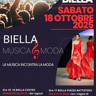 “Musica &amp; Moda”, Biella fa festa: palcoscenico in centro fra note e passerelle