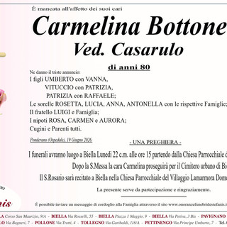 Carmelina Bottone, Ved. Casarulo Carmelina Bottone, Ved. Casarulo