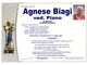 Agnese Biagi, ved. Plano