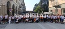 “Il Biellese di corsa”, in 223 alla partenza da piazza Vittorio Veneto a Biella FOTO e VIDEO Mattia Baù per newsbiella.it