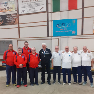 Bocce, a Buronzo vince il Crc Gaglianico