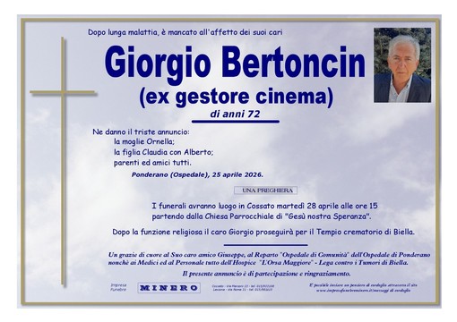 Giorgio Bertoncin (ex gestore cinema)