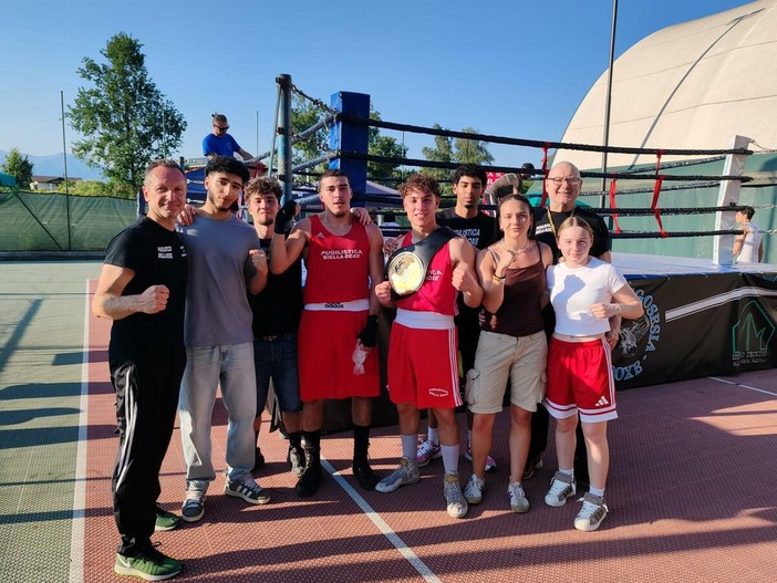Pugilistica Biella Boxe, grande prova per Leonardo Bergo: la cintura è tua Pugilistica Biella Boxe, grande prova per Leonardo Bergo: la cintura è tua