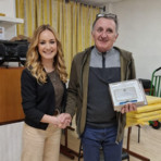 Camandona, il “grazie” della comunità: una targa alla storico cantoniere