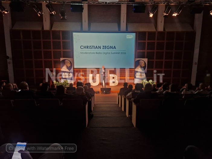 Biella Digital Summit, Camisani Calzolari: "Tra 5 anni ogni impresa userà l’IA" FOTO e VIDEO
