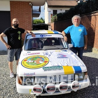 Rally Lana Storico, Bonetto-Ciani in gara per solidarietà: “Regaleremo un sorriso ai ragazzi della Polisportiva Handicap Biellese” FOTO e VIDEO