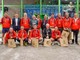 Nella foto di Dante Bonino la squadra del Crc Gaglianico Botalla Formaggi premiata al termine della semifinale