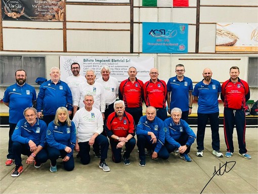 Bocce, a Buronzo il successo della Jolly Club