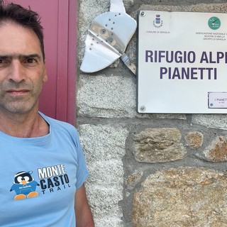 Stefano Bovio completa l’impresa sui rifugi biellesi