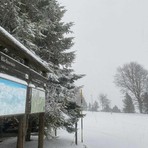 Neve a Bielmonte, il paesaggio è magico (foto dalla pagina Facebook di Bielmonte)