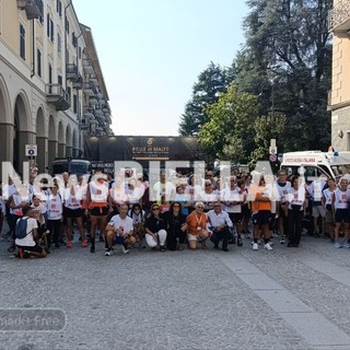 “Il Biellese di corsa”, in 223 alla partenza da piazza Vittorio Veneto a Biella FOTO e VIDEO Mattia Baù per newsbiella.it