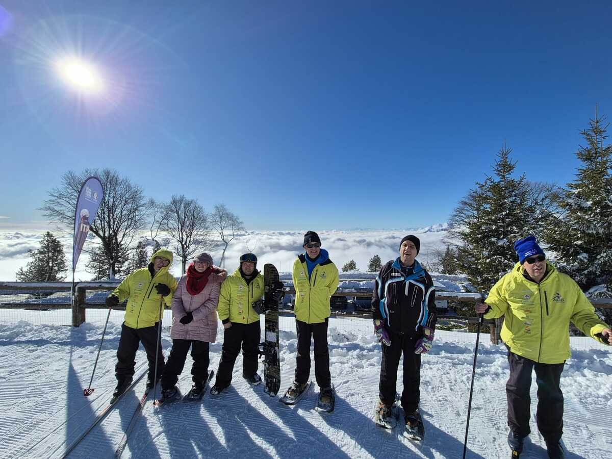 ASAD Biella si allena a Bielmonte aspettando i Giochi Invernali Special Olympics FOTO