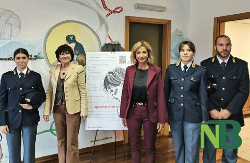 Biella, Questura e Comune insieme contro la violenza sulle donne: locandine e poster nei luoghi di aggregazione