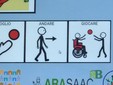 Biella sempre più inclusiva con simboli CAA  nei giochi al parco Arequipa
